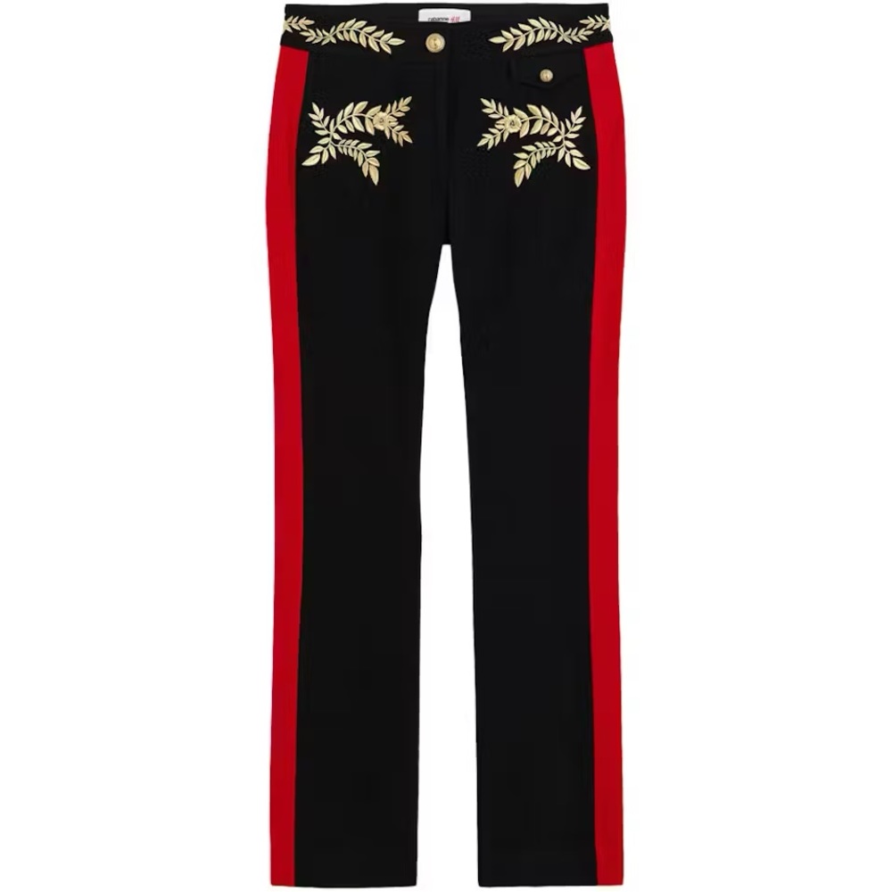 Rabanne H&M Embroidered Wool Pants
